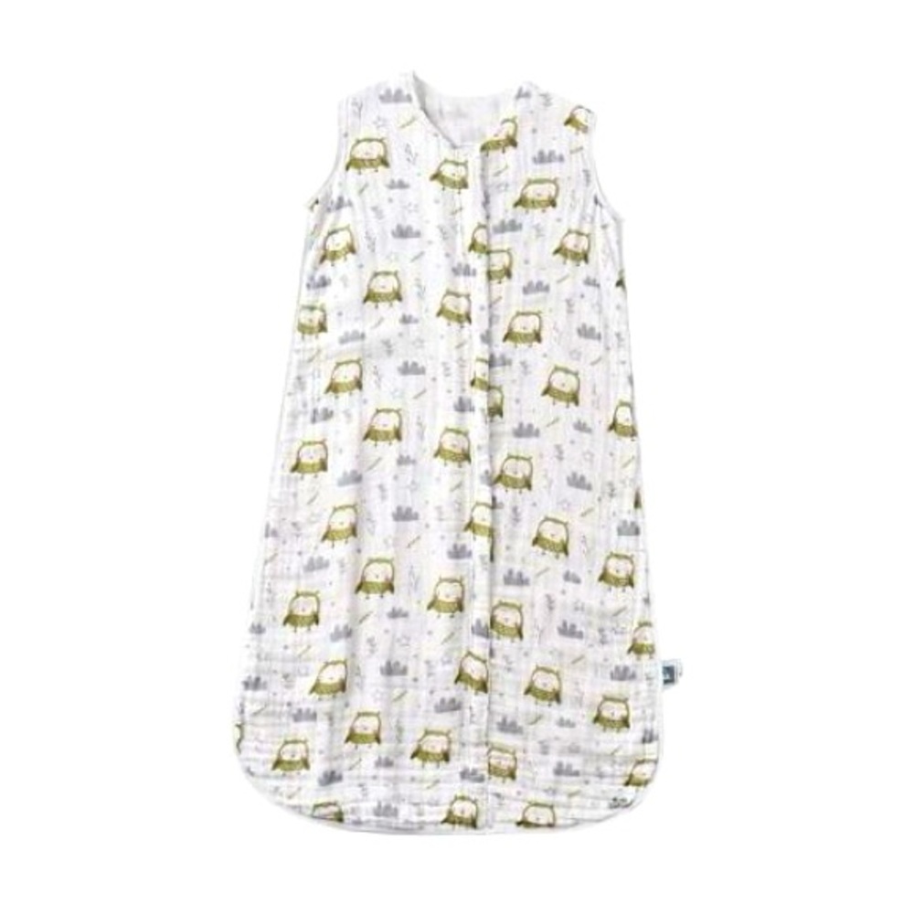 🆕 Tado Baby Organic Cotton Muslin Woodland Owl Print Sleep Sack XL 2-4 Yrs